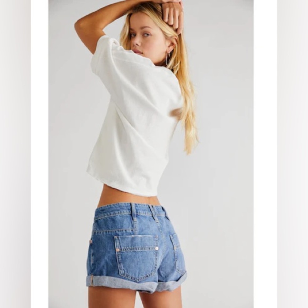we the free people Beginner's Luck Slouch Shorts